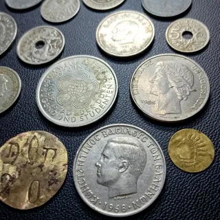 BAY0 0. Lote de 15 monedas. 92 g