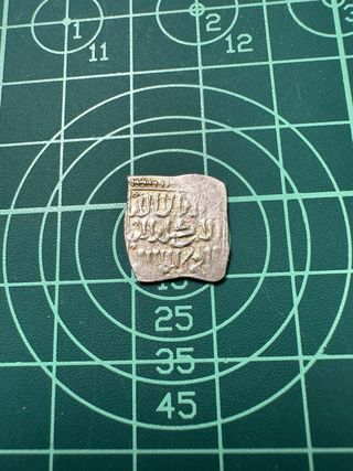 Moneda Dirham Millares Imitación Cristiana