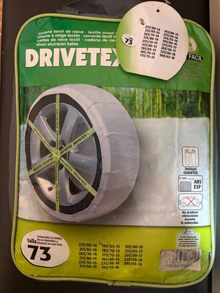 Cadenas textil de nieve