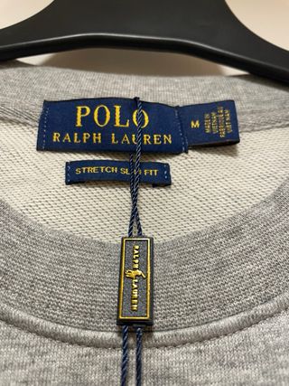 Sudadera Polo Ralph Lauren Gris Talla M