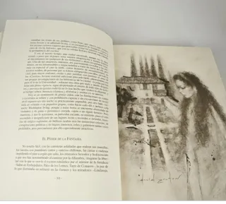Cuentos de la Alhambra. 32 litografías. ed. De Luj