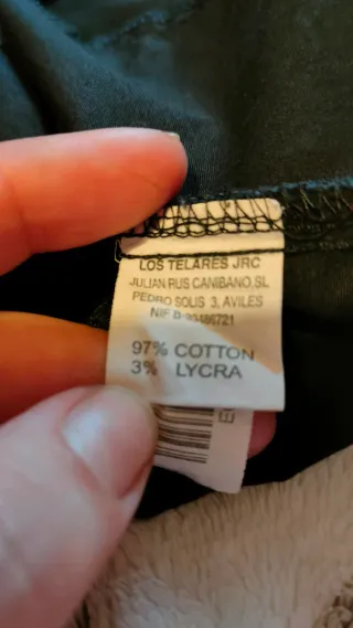 Camisa entallada negra mujer