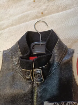 Chaqueta Cuero Mille Miglia colección.