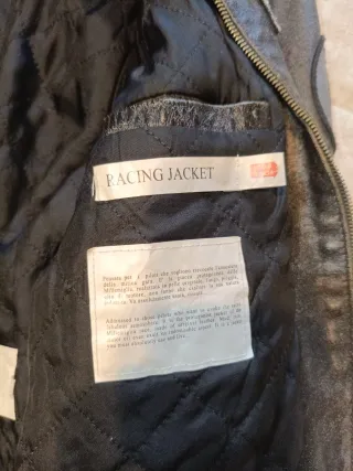 Chaqueta Cuero Mille Miglia colección.