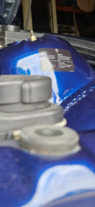 Pegatinas originales BMW E36 vano motor (restaurar