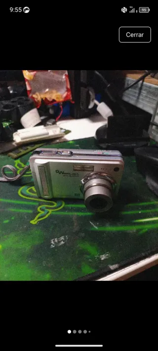 Cámara Digital WD Plata