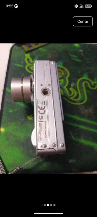 Cámara Digital WD Plata