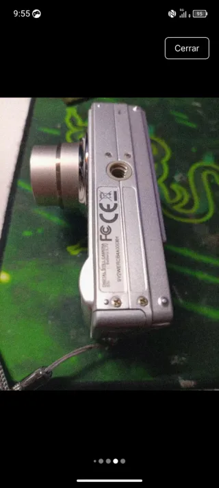 Cámara Digital WD Plata