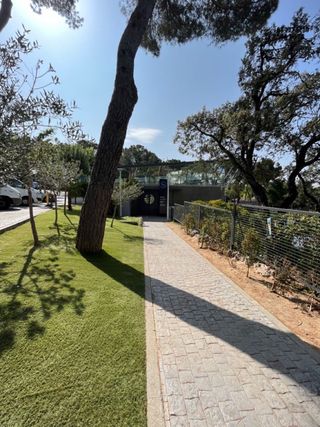 Césped artificial reciclado