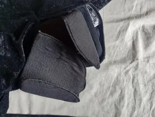 Mini abito velluto nero made in Italy