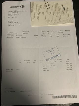 Patinete eléctrico Xiaomi MiS1