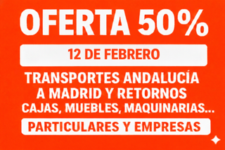 Rutas Compartidas Andalucía-Madrid 12 de febrero