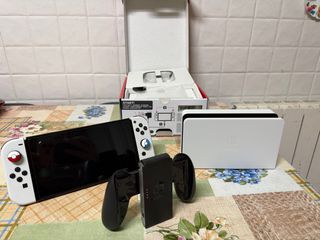 Nintendo Switch OLED Blanca Completa