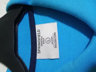 Camiseta Springfield Hombre Azul