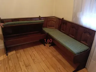 Muebles de madera antiguo