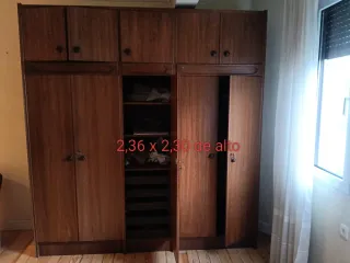 Muebles de madera antiguo