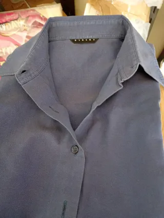 Camicia Sisley donna M cotone manica lunga