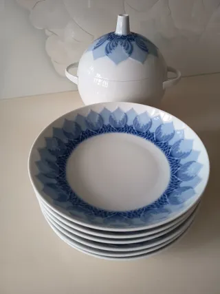 Sopera y platos Rosenthal