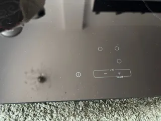 Placa de inducción - Balay 66500, 592 mm, Negro