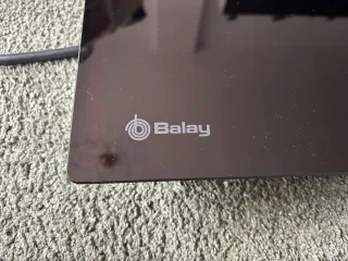 Placa de inducción - Balay 66500, 592 mm, Negro