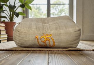 Cojín de meditación de cáñamo