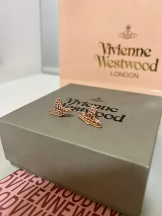 Pendientes Vivienne Westwood Orb Dorados