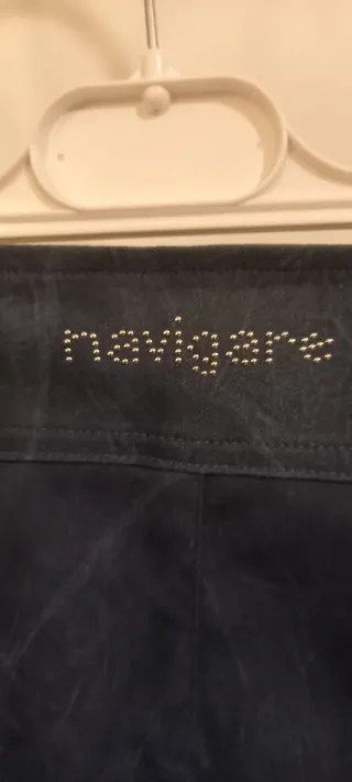 Pantaloni donna lunghi blu