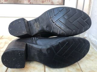 Botines de piel negros Sergiotti