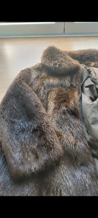 Stupenda pelliccia vintage marrone