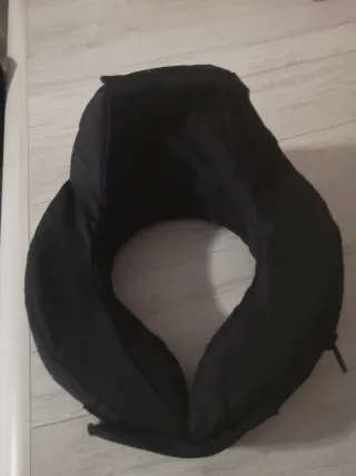 Protector cuello kart infantil negro