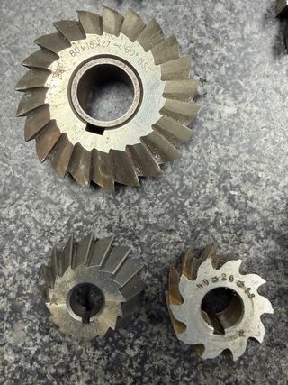 Lote 15 Fresas Circulares para Fresadora