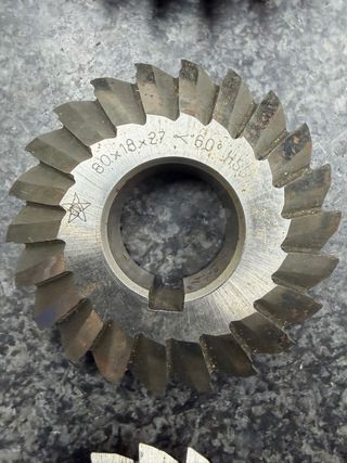 Lote 15 Fresas Circulares para Fresadora