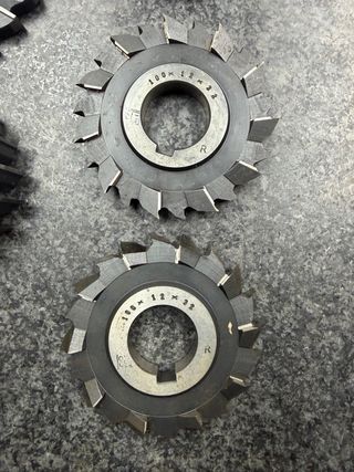 Lote 15 Fresas Circulares para Fresadora