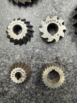 Lote 15 Fresas Circulares para Fresadora