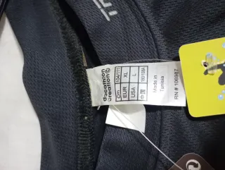 Camiseta Tribord Hombre Talla XL Negra