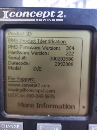 2x Remo Concept2 PM3