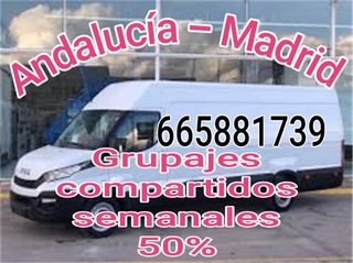 transporte madrid-sevilla-andalucia rutas compart