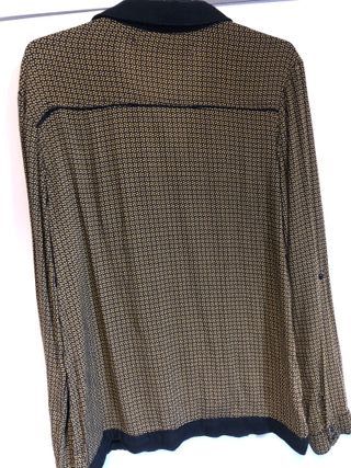 Blusa Bershka estampada mujer Talla M