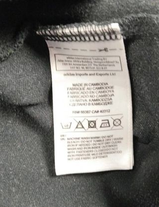 Chaqueta Adidas Y2K Negra y Amarilla