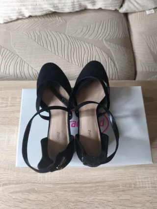 Zapatos de fiesta Graceland negros mujer