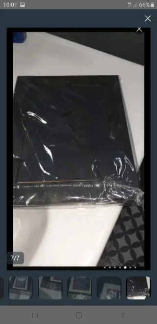 Portarretratos de madera nuevo