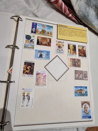 Álbum filatélico Palmer