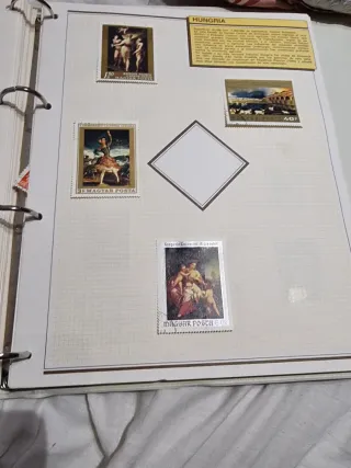 Álbum filatélico Palmer