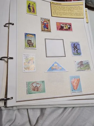 Álbum filatélico Palmer