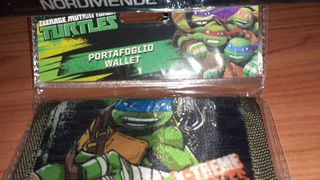 1 Portafoglio Tartarughe Ninja Tutles TMNT wallet