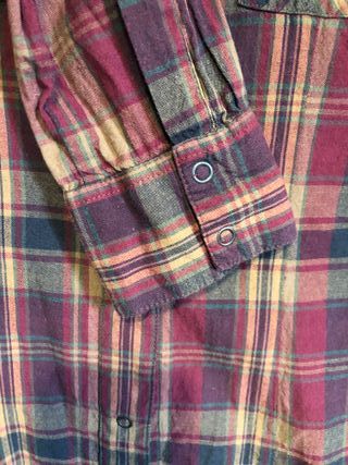 Camisa cuadros Pull and Bear mujer