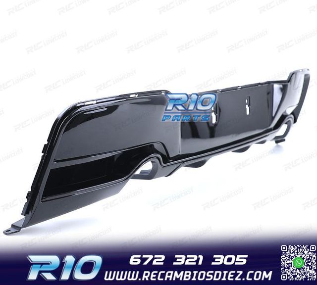 DIFUSOR BMW F20 F21 11-15 LOOK M PERFORMANCE NEGRO BRILLO O-