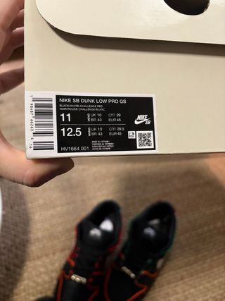 Nike Dunk SB Bronx Girls Skate Negro Blanco