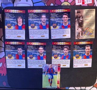 Lote Cromos FC Barcelona Megacracks 2004-05