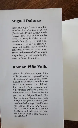 La mala puta. Réquiem por la literatura española